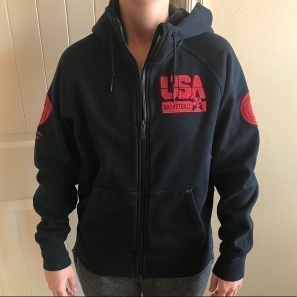 Men’s Nike USA 2012 London Olympic Basketball Zip-Up